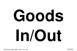 IV7004: Goods In/Out