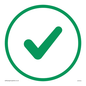 IV7015: Generic green tick