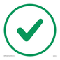 IV7015: Generic green tick