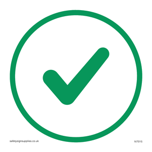 IV7015: Generic green tick
