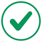 IV7015: Generic green tick