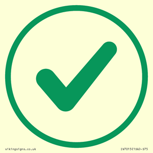 IV7015: Generic green tick