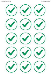IV7015: Generic green tick
