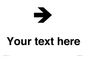 IV7086: Custom Directional signage arrow right