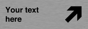 IV7101: Custom Directional sign arrow up right  - symbol right