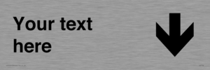 IV7104: Custom Directional sign arrow down  - symbol right