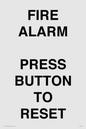IV7113: FIRE ALARM PRESS BUTTON TO RESET