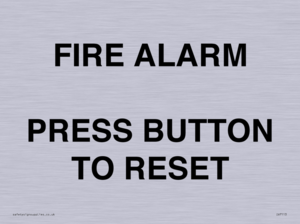 IV7113: FIRE ALARM PRESS BUTTON TO RESET