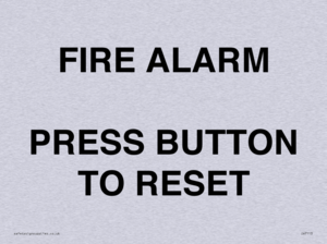 IV7113: FIRE ALARM PRESS BUTTON TO RESET