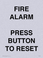 IV7113: FIRE ALARM PRESS BUTTON TO RESET