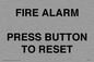 IV7113: FIRE ALARM PRESS BUTTON TO RESET