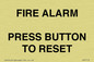 IV7113: FIRE ALARM PRESS BUTTON TO RESET