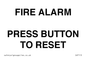 IV7113: FIRE ALARM PRESS BUTTON TO RESET