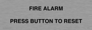IV7113: FIRE ALARM PRESS BUTTON TO RESET