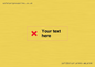IV7133: Custom plain background, red cross sign