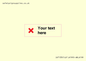 IV7133: Custom plain background, red cross sign