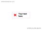 IV7133: Custom plain background, red cross sign