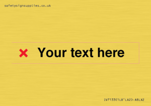 IV7133: Custom plain background, red cross sign