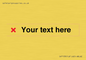 IV7133: Custom plain background, red cross sign