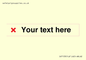 IV7133: Custom plain background, red cross sign