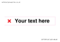 IV7133: Custom plain background, red cross sign