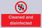 IV7154: Cleaned and disinfected