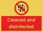 IV7154: Cleaned and disinfected