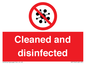 IV7154: Cleaned and disinfected