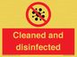 IV7154: Cleaned and disinfected
