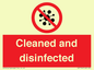 IV7154: Cleaned and disinfected