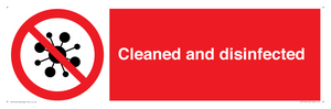 IV7154: Cleaned and disinfected