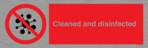 IV7154: Cleaned and disinfected
