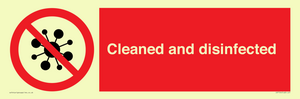 IV7154: Cleaned and disinfected