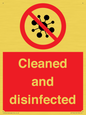 IV7154: Cleaned and disinfected