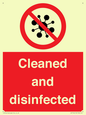 IV7154: Cleaned and disinfected