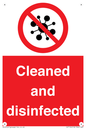 IV7154: Cleaned and disinfected