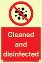 IV7154: Cleaned and disinfected