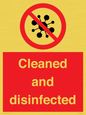 IV7154: Cleaned and disinfected
