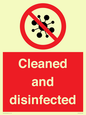 IV7154: Cleaned and disinfected