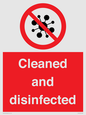 IV7154: Cleaned and disinfected