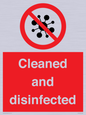 IV7154: Cleaned and disinfected