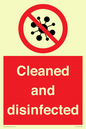 IV7154: Cleaned and disinfected