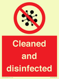 IV7154: Cleaned and disinfected