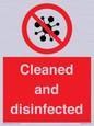IV7154: Cleaned and disinfected
