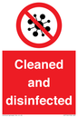 IV7154: Cleaned and disinfected