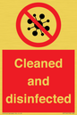 IV7154: Cleaned and disinfected