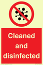 IV7154: Cleaned and disinfected