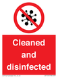 IV7154: Cleaned and disinfected