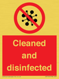 IV7154: Cleaned and disinfected