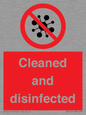 IV7154: Cleaned and disinfected